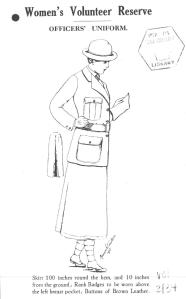 WVS uniform - from Imperial War Museum Women's War Work Collection courtesy of Gale Learning