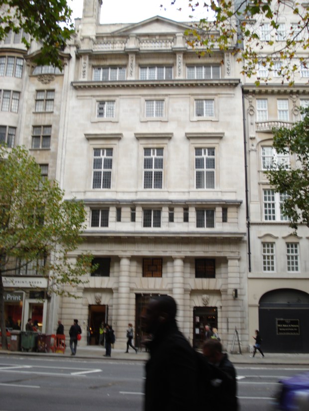 Lincoln's Inn House 2013, former headquarters of the WSPU