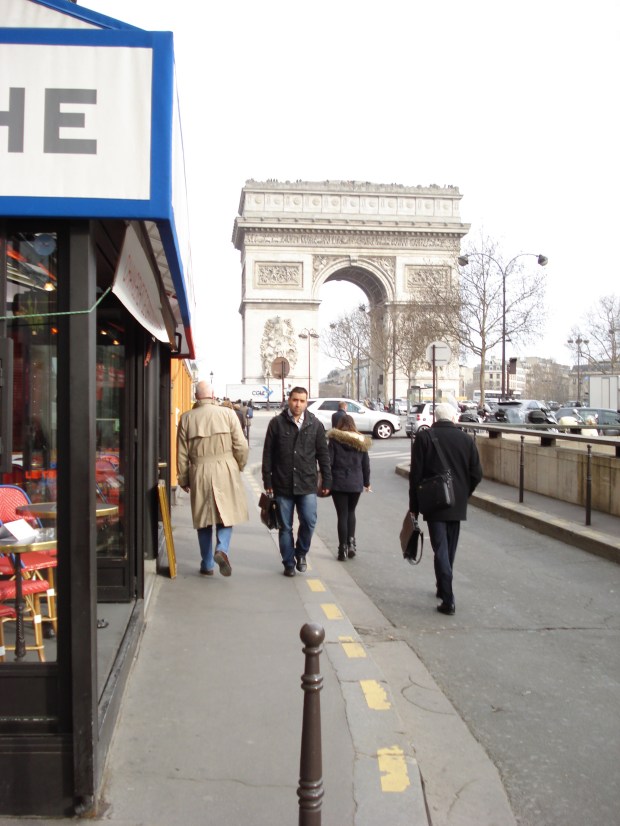 and a stone's throw from the Arc de Triomphe