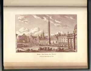 'Piazza del Popolo' from Glimpses of Italian Society in the 18th century