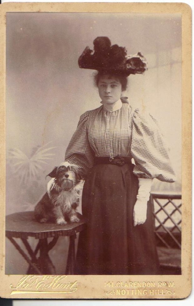 Kate photographed c 1897