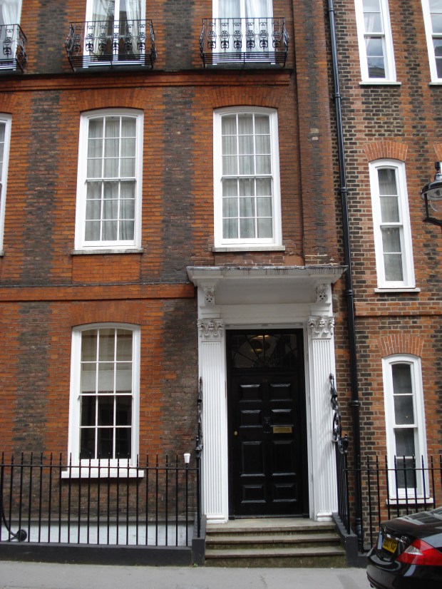 18 Buckingham Street, Strand, first home of the WFL, 1907-08