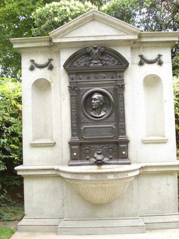 Henry Fawcett's memorial, erected 1886