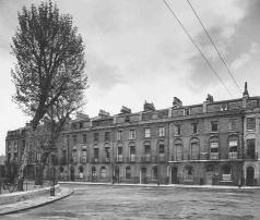 Nos 8-18 Northampton Square (now demolished), photographed in 1953. Courtesy of British History Online, Survey of London vol 46