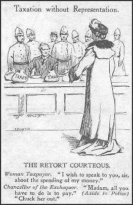 Tax Resistance League postcard