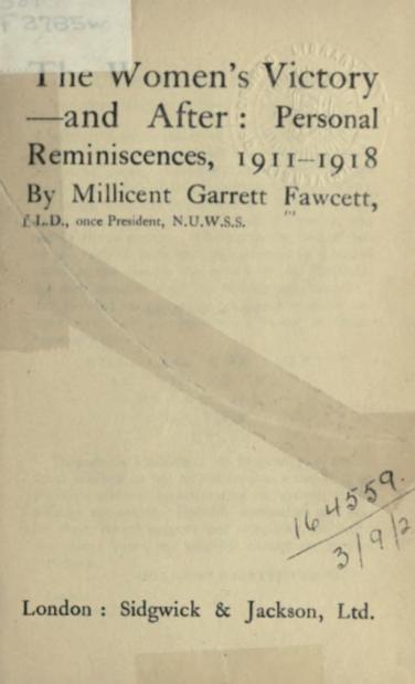 womensvictoryaft00fawcuoft_0009