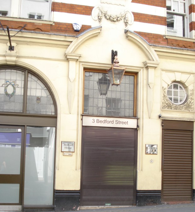 3 Bedford Street, Covent Garden