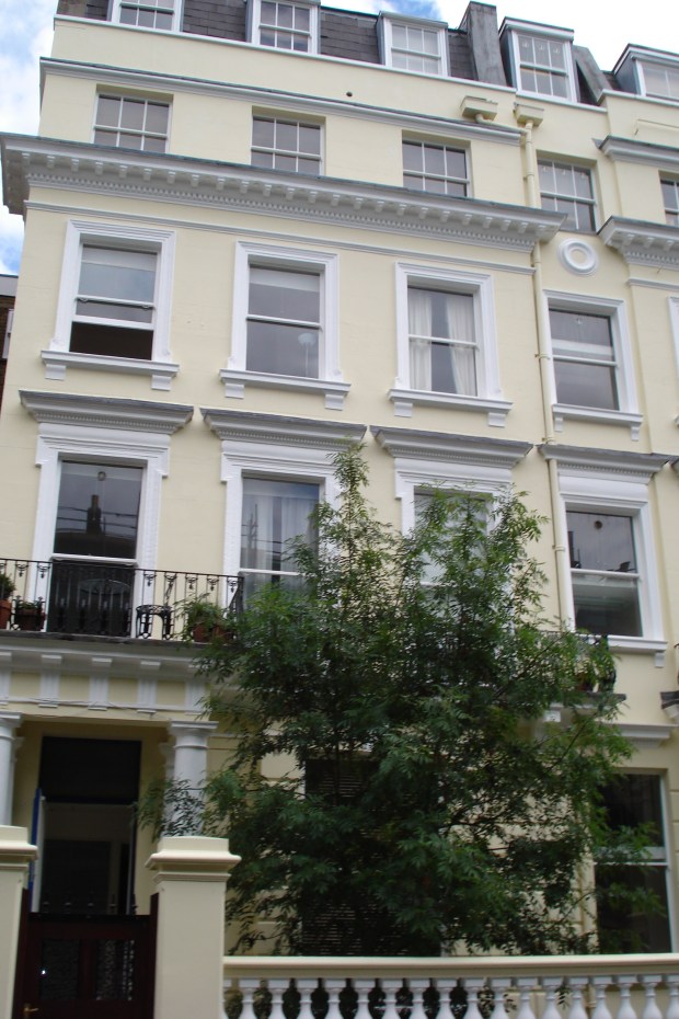 Nurse Catherine Pine ran her nursing home in this large Kensington villa