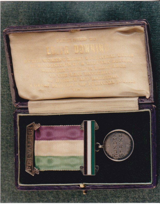 Edith Downing's Hunger Strike Medal