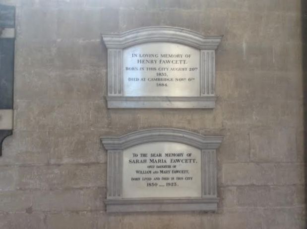 Fawcett cathedral memorials