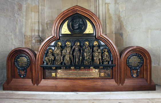 Fawcett Memorial in St George's Chapel, Westminster Abbey